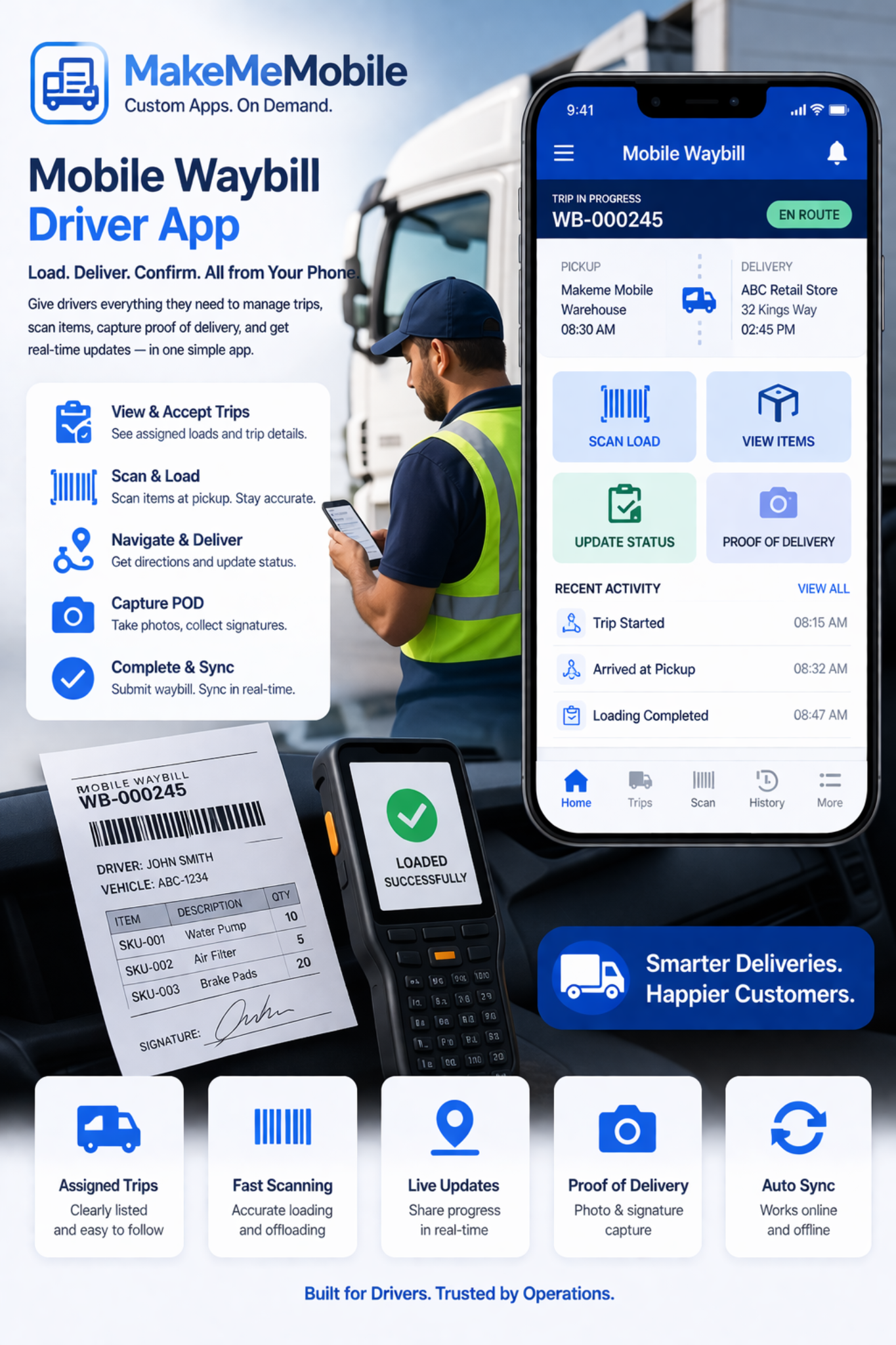 Mobile Waybill Driver App